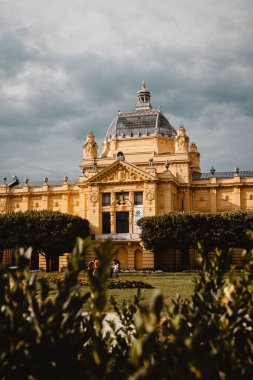 Zagreb 'de Sanat Pavyonu' nun güzel bir fotoğrafı