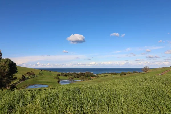 格林贡高尔夫球杆的美丽景色 — 图库照片
