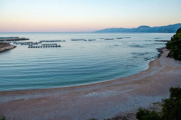 Sea View Sardegna Italy Sunset — Stock Photo, Image