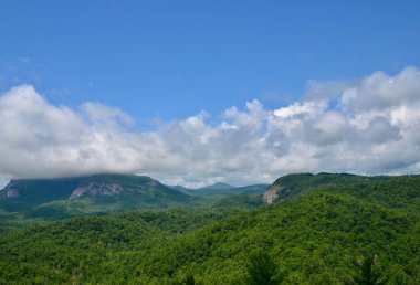 Whiteside Dağı, Doğu Kıtasal Bölünme, Appalachian Dağları, Kuzey Carolina.