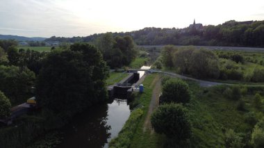 Dordogne Vadisi 'nin havadan görünüşü