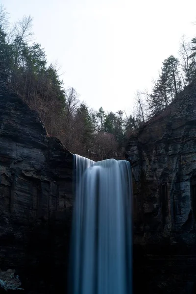 Plan Vertical Des Chutes Taughannock — Photo