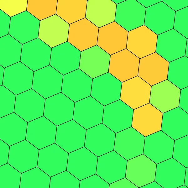 Geometria Esagono Parete Texture Sfondo Multicolore Nido Ape Modello Carta — Foto Stock