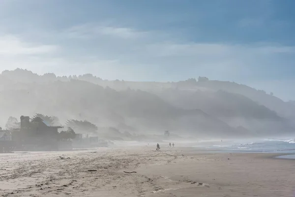 Vacker Strand Kalifornien Sunrise Stillahavskusten — Stockfoto
