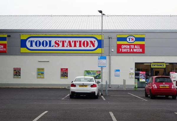 Branch Toolstation Diy Store Suburb South Gosforth Newcastle Tyne — Stock Photo, Image