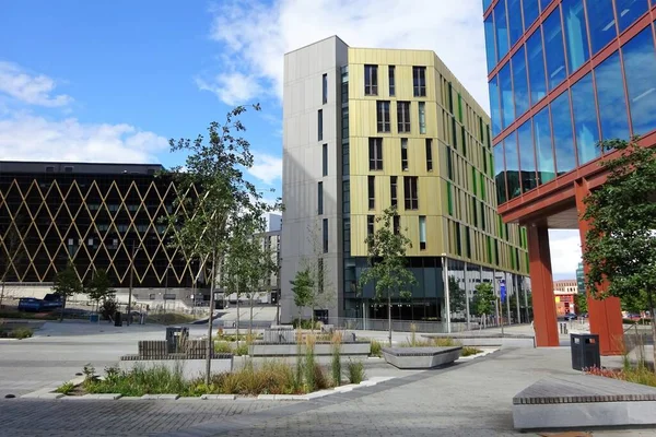 Edificios Modernos Parque Científico Newcastle Helix Ciudad Newacstle Tyne Reino —  Fotos de Stock