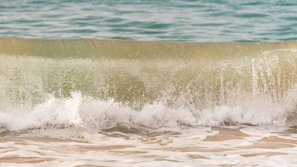 Wave Crashing Shore Half Moon Bay California Beautiful Beach — Stock Photo, Image