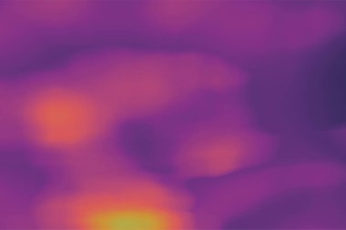 Mor menekşe turuncu, suluboya arka plan. Model ısı haritası, ekran koruyucusu için kopyalama alanı olan soyut boyalı resim.