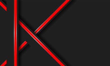 Kırmızı ve siyah basit modern arkaplan