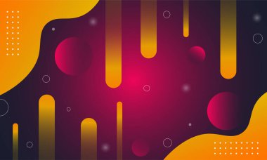 Modern renkli geometrik arka plan. Şekilleri ile tasarımınız için trendy degradeler oluşturma.