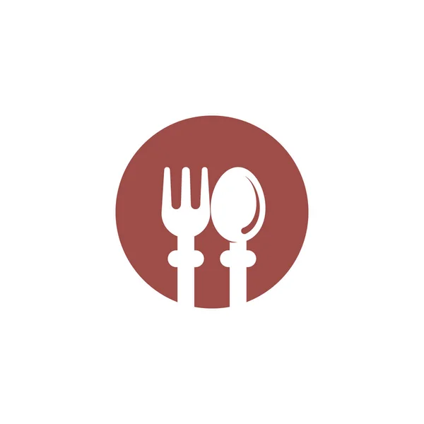 Βασικό Και Λογότυπο Chef Διάνυσμα Εικονογράφησης Σχεδιασμού — Διανυσματικό Αρχείο