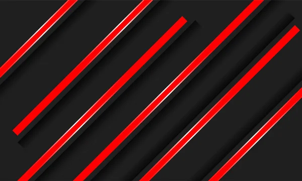 Kırmızı Siyah Basit Modern Arkaplan — Stok Vektör