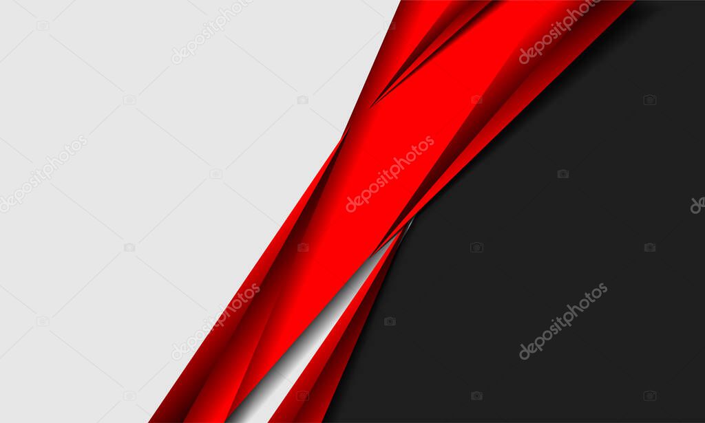 A red, white, and black simple modern background