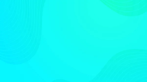 Moderner Farbenfroher Hintergrund Mit Wellenlinien Blauer Geometrisch Abstrakter Präsentationskulisse Vektorillustration — Stockvektor