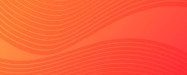 Dalga çizgileri olan modern gradyan arka planlar. Başlık pankartı. Parlak geometrik soyut sunum arkaplanları. Vektör illüstrasyonu