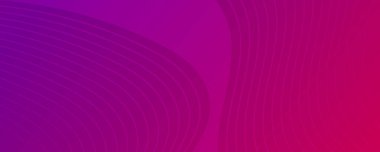 Dalga çizgileri olan modern gradyan arka planlar. Başlık pankartı. Parlak geometrik soyut sunum arkaplanları. Vektör illüstrasyonu