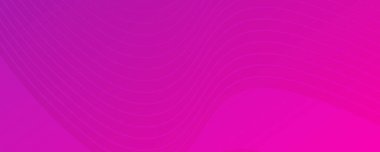 Dalga çizgileri olan modern gradyan arka planlar. Başlık pankartı. Parlak geometrik soyut sunum arkaplanları. Vektör illüstrasyonu