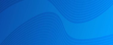 Dalga çizgileri olan modern gradyan arka planlar. Başlık pankartı. Parlak geometrik soyut sunum arkaplanları. Vektör illüstrasyonu