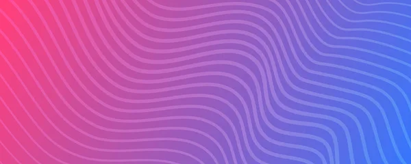 Moderní Barevné Pozadí Gradientu Vlnovými Liniemi Violet Geometrické Abstraktní Prezentační — Stockový vektor