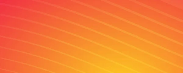 波線と現代のカラフルなグラデーションの背景 オレンジ色の幾何学的抽象的なプレゼンテーションの背景 ベクターイラスト — ストックベクタ