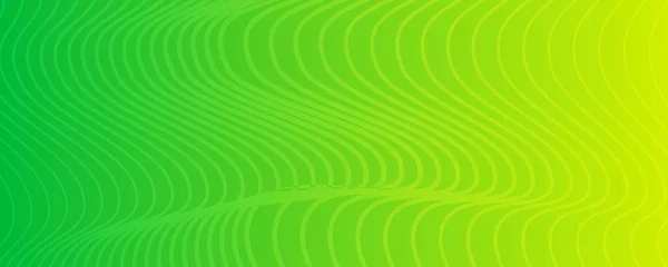 Moderní Barevné Pozadí Gradientu Vlnovými Liniemi Zelené Geometrické Abstraktní Prezentační — Stockový vektor