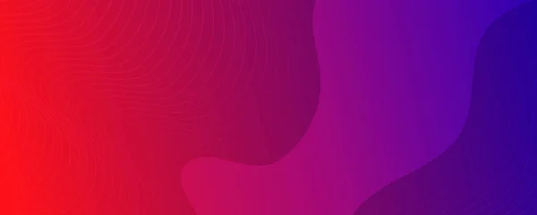 Modern Colorful Gradient Background Wave Lines Red Blue Geometric Abstract —  Vetores de Stock