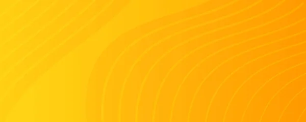 Modern Yellow Gradient Backgrounds Wave Lines Header Banner Bright Geometric — 스톡 벡터