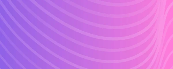波線を持つ近代的な紫色のグラデーションの背景 ヘッダーバナー 明るい幾何学的抽象的なプレゼンテーションの背景 ベクターイラスト — ストックベクタ