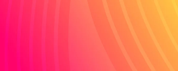 Modern Orange Gradient Backgrounds Wave Lines Header Banner Bright Geometric — 스톡 벡터