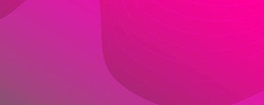 Dalga çizgileri olan modern pembe eğimli arka planlar. Başlık pankartı. Parlak geometrik soyut sunum arkaplanları. Vektör illüstrasyonu