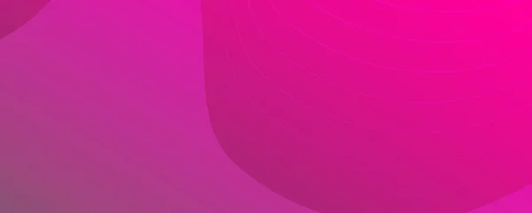 Сучасні Рожеві Градієнтні Фони Хвильовими Лініями Прапор Заголовка Яскраві Геометричні — стоковий вектор