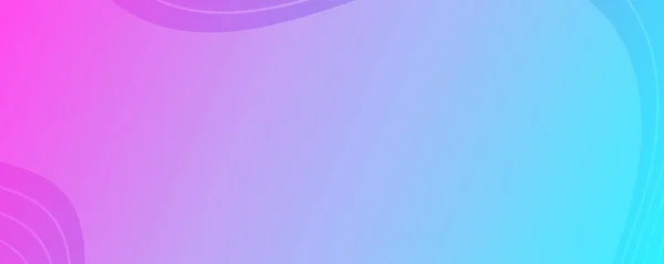 Modern Violet Gradient Backgrounds Wave Lines Header Banner Bright Geometric — Vetor de Stock