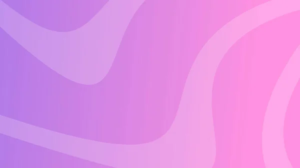波線を持つ近代的な紫色のグラデーションの背景 ヘッダーバナー 明るい幾何学的抽象的なプレゼンテーションの背景 ベクターイラスト — ストックベクタ