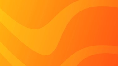 Dalga çizgileri olan modern sarı eğimli arka planlar. Başlık pankartı. Parlak geometrik soyut sunum arkaplanları. Vektör illüstrasyonu