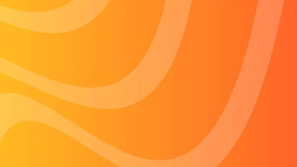 Modern Orange Lutning Bakgrunder Med Våglinjer Huvudbanderoll Ljus Geometrisk Abstrakt — Stock vektor