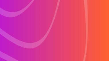 Dalga çizgileri olan modern kırmızı eğimli arka planlar. Başlık pankartı. Parlak geometrik soyut sunum arkaplanları. Vektör illüstrasyonu