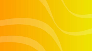 Dalga çizgileri olan modern sarı eğimli arka planlar. Başlık pankartı. Parlak geometrik soyut sunum arkaplanları. Vektör illüstrasyonu