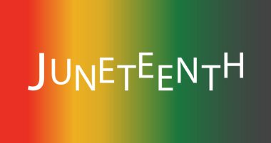 pankart illüstrasyonu ve beş renkli arkaplan; 