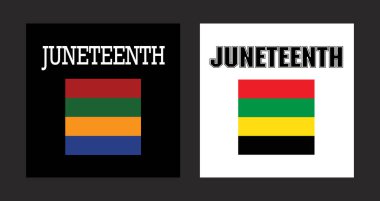 Haziran 'da siyah beyaz arkaplanlı pankart; 