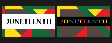 Kırmızı yeşil ve sarı renkte iki bayrak