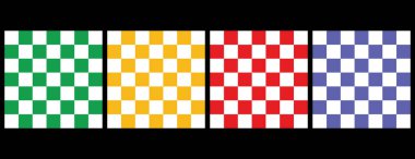 Haziran ayı için dama tahtası dört biçimi; 