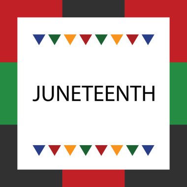 Haziran için dört renkli üçgen