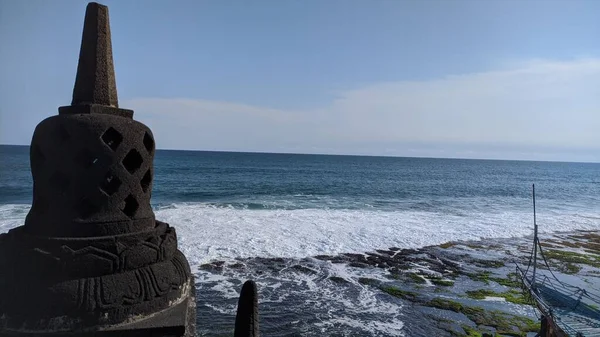 Kumsaldan güzel bir gün batımı.