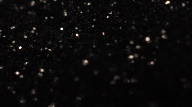 Siyah parıltıya yakın çekim