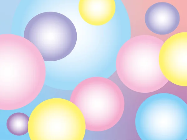 Balloon Bubble Ball Vector Decoration Illustration Color Celebration Colorful Party — Foto de Stock