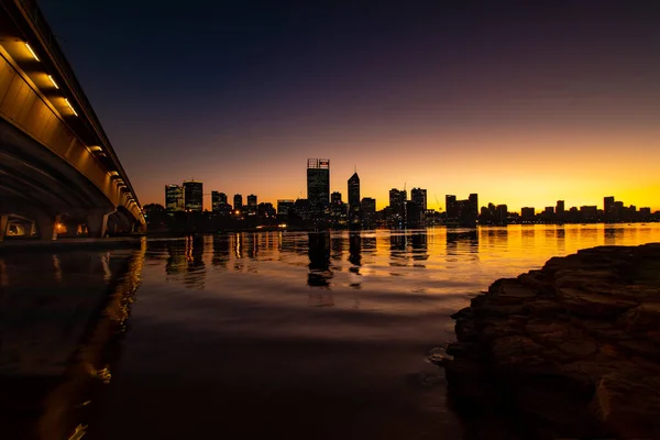 Perth Western Australia Sunrise — Stock Photo, Image