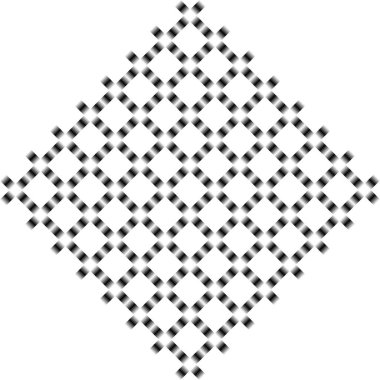 Arkaplan Çizgileri ya da Modern Çağdaş Dekorasyon Elementi 'nin dikdörtgeni. Vektör İllüstrasyonu 