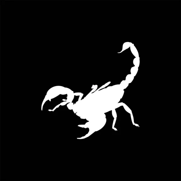 Scorpio Silhouette Logo Або Graphic Design Element Векторний Приклад — стоковий вектор