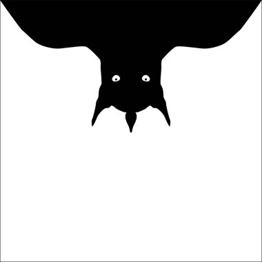 Gizemli Yaratık. Ürkütücü, Korkunç, Ürkütücü, Görsel Görüntü Gizemi. Korku Filmi veya Cadılar Bayramı Posteri Tasarım Elemanı için İllüstrasyon. Vektör İllüstrasyonu