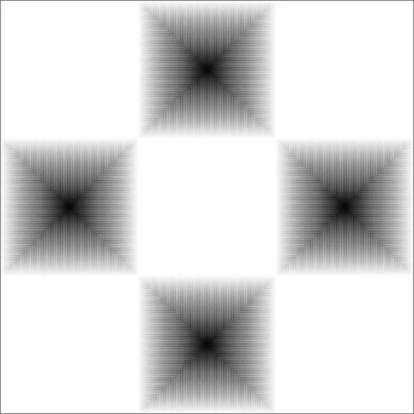 Fond Géométrique Abstrait Texture Monochrome Motif Noir Blanc Illustration Vectorielle — Image vectorielle